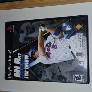 MLB 07 The Show Playstation 2 Video Game with booklet Preloved